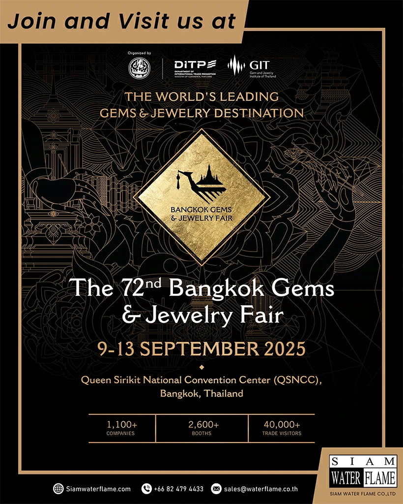 The 72nd Bangkok Gems & Jewelry Fair 2025